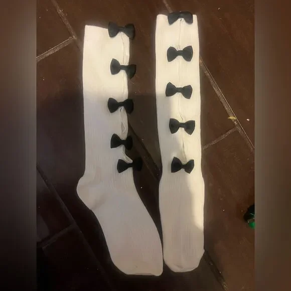 CASA CLARA Cotton Blend Crew Socks - Picture 3 of 7